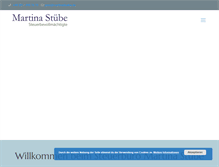 Tablet Screenshot of martinastuebe.de
